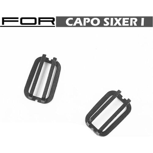 2pcs Metal Turn Signal Lamp Light Cover Lampshade for Capo 1/6 SIXER Samurai RC Car Upgrade Parts