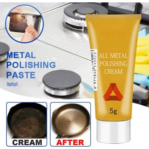 5g Metal Polish Cream Remove Tarnish Rust Oxidation Water Stains For All Metal Surfaces Including Copper Brass Aluminum