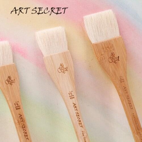 Artsecret New Arrival High Grade 3962 SGF Multi-Purpose Brush Fine Goat Hair Carbonized Bamboo For Oil Painting Art Tool Supply