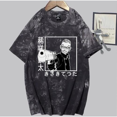 Anime Tokyo Revengers Valhalla Printing Short-Sleeve T Shirt for Men Women Teens Casual Kisaki Tetta Clothes