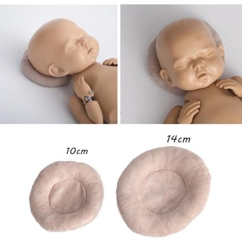 Newborn Baby Photography Props Pillow Head Mat 2pcs Set Fotografia Posing Pillow Poser Aid Studio Shoots Photo Props