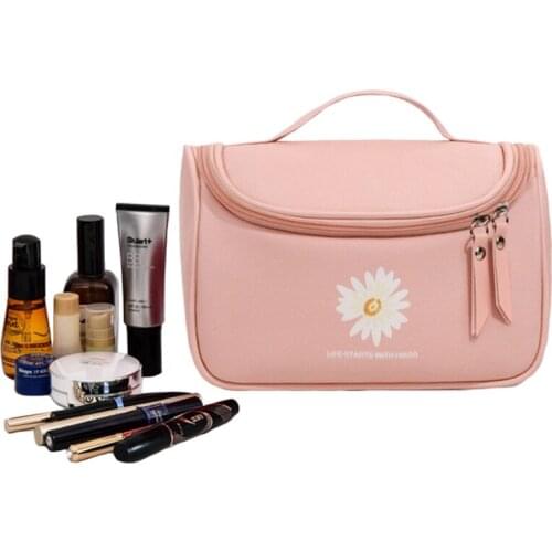 Multifunction Travel Makeup Bags PU Leather Ladies Cosmetic Bags Handbags Toiletries Organizer Waterproof Storage Make Up Cases