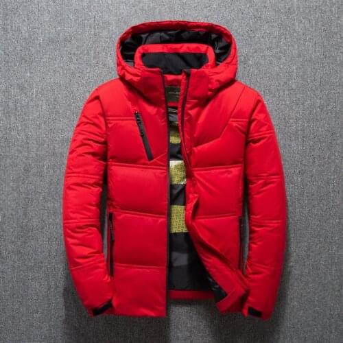 New Winter Jacket Men Casual Thick Parka Men Solid Hooded Mens Down Parka Men Winter Coat Fashion Overcoat Men Clothes 2019