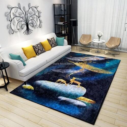 New Carpet Gold Diamond Velvet Solid Color Living Room Bedroom Study Hallway Corridor Carpet Can Be Customized