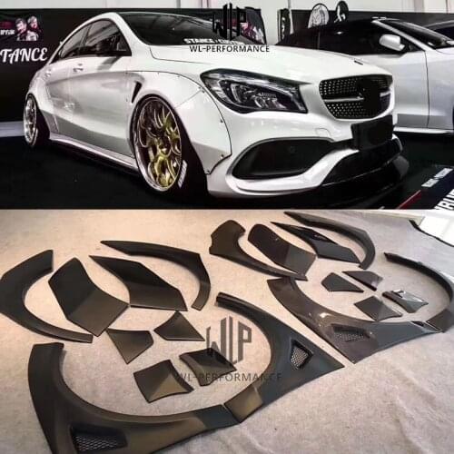 W117 C117 CLA250 CLA260 CLA45 Wide car body kit Car wheel eyebrows For Benz W117 C117 CLA250 CLA45 14-15