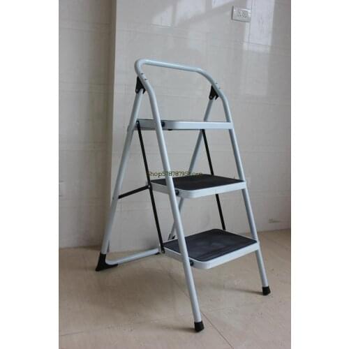 Two Or Three Step Folding Herringbone Portable Small Escalator Pedal Anti Slip Climbing Car Washing Stool