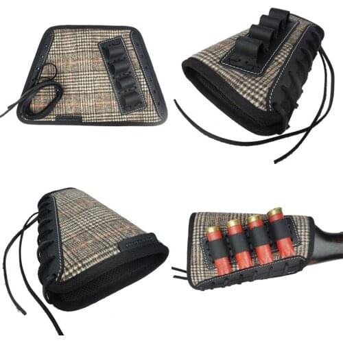 Tactical Rifle Gun Buttstock Hunting Gun Accessories Shotgun Cheek Rest Riser Ammo Holder Shell Holder For Shooting