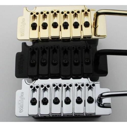 Wilkinson WVS50K Electric Guitar Tremolo System Bridge With matching Satin Saddles
