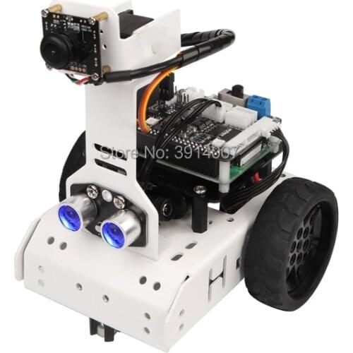 GoGoPi Smart Robot Car Raspberry Pi 4B 2G 4G Robot Car GoGoPi Artificial Intelligence OpenCV Visual Recognition AI TrackingPythn