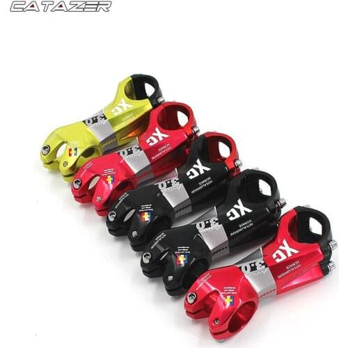 XC Cycling Bike Stems Ultralight Aluminum Alloy Bicycle Stem Road Mountain Bike Stem 7 Degree 31.8mm * 80mm