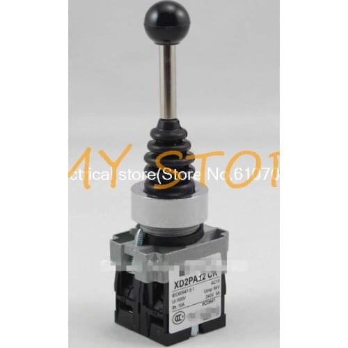 XD2PA12CR 2NO 2Positions Latching Maintained Wobble Stick Joystick Switch