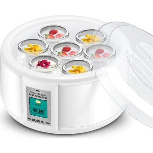 Yogurt Makers Machines With Jars Glasses Cups Fermenter Electric Kitchen Appliances And Household Accessories Natto Maker 1.5L