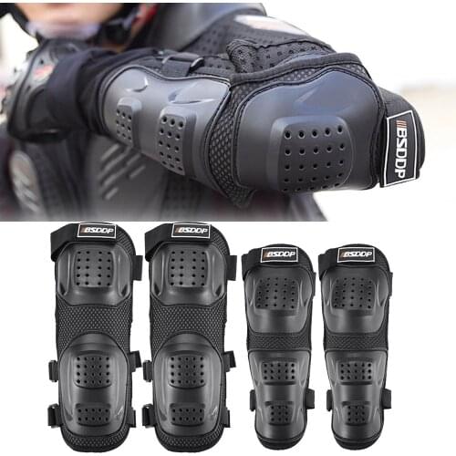E Bicycle Cycling Motorcycle Shatter-Resistant Knee Pad Protection Outdoor Breathable Elbow Pad Protect Equipment