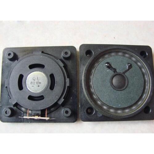 2pcs 3" inch 78MM 8Ω flat panel Speaker Woofer Subwoofer Neodymium 10W 8Ohms