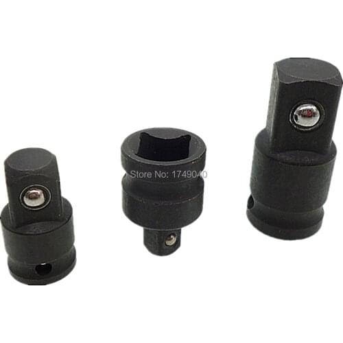 3pc Step Down Adaptors 1/2" 3/8" 1/4" Square Drive Impact CR-MO Socket Wrench Reducer Adapter Converter Set Tools Kit