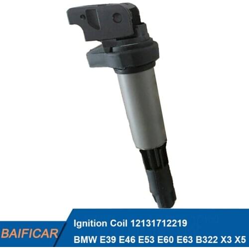 Baificar Brand New Ignition Coil 12131712219 For BMW E39 E46 E53 E60 E63 B322 X3 X5