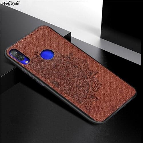 Cover For Xiaomi Redmi Note 7 Hard Case For Redmi Note 7 Pro Shcokproof Soft Fabric Texture Cover For Xiaomi Redmi Note 7 7 Pro