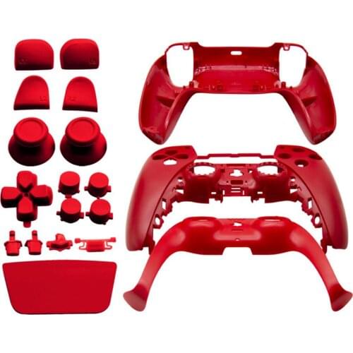 For PS5 Playstation 5 Controller Full Set Housing Shell Case Cover Faceplate Decoration Shells Buttons Gamepad DIY Repair Parts