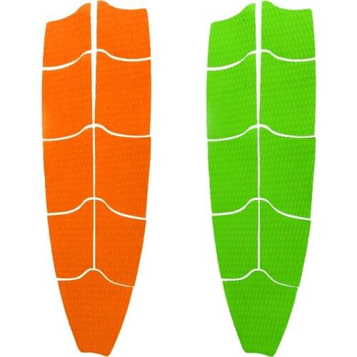 Drable 9 Pieces / Set Diamond Surfboard Full Deck Traction Pad Tail Grips for Surfing Longboard Kiteboard Accessories