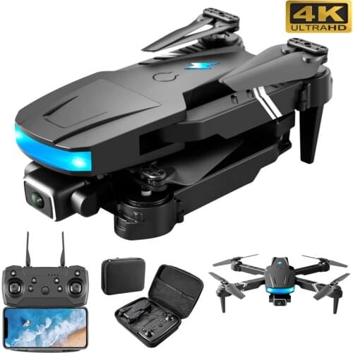 New RC Helicopters Drone With WIFI Optical Flow 4K HD Camera Video Shooting Drone Quadcopter with FPV Remote control Toys