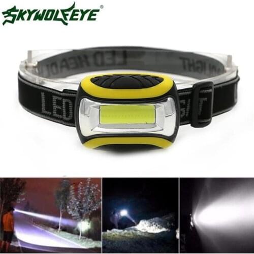 FB 22 Shining Hot Selling Fast Shipping Super hell Wasserdichte COB LED 3 Modi Scheinwerfer AAA Taschenlampe Outdoor