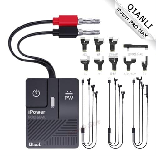 IPower Pro Max QIANLI Supply Test Cable DC Power Control Test Cable For iPhone 6G 6P 6S 6SP 7G 7P 8G 8P X XS MAX 11 11Pro Max