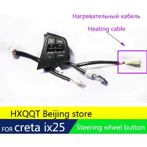 FOR Genuine original For Hyundai creta ix25 2.0L Steering Wheel Cruise Control Buttons The Right Side Heating line