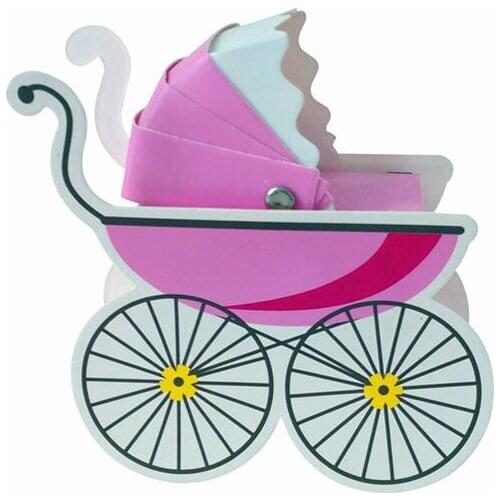 European-style pram candy box delicate personality trolley wedding candy boxes jewelry gift box special design shape box package