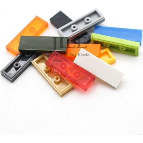 Moc Creative Tiles 1x3 Tablet 63864 DIY Basics Classic Enlighten Building Brick Blocks Sets Compatible with Assembles Particles