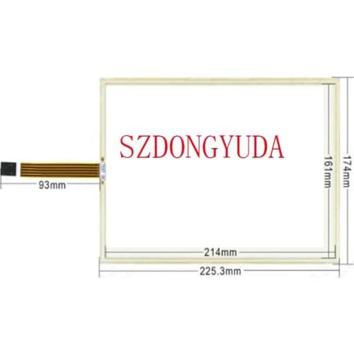 New Touchpad 10.4 Inch 5-Line 5 Wire 225*174 For AMT2527 AMT-2527 91-02527-00A Touch Screen Digitizer Glass Sensor