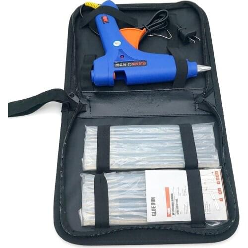 12PCS 20W/60W/80W/100W Hot Glue Gun 7mm 11mm ToolKit Tools for Home Professional Deco Handgun With Bullets Melt Adhesive Workpro