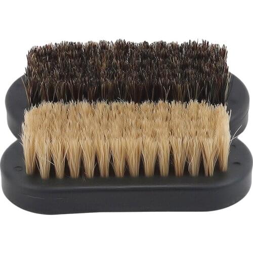 Hard And Soft Bristle Brush For Cleaning Shoes And Boots With Wooden Handle Portable Household Cleaning Brush Cleaning Gadget