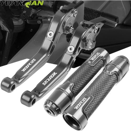 For YAMAHA YBR125 YBR 125 2005-2014 2013 2012 2011 2010 Motorcycle Adjustable Extendable Brake Clutch Levers Handlebar Grips