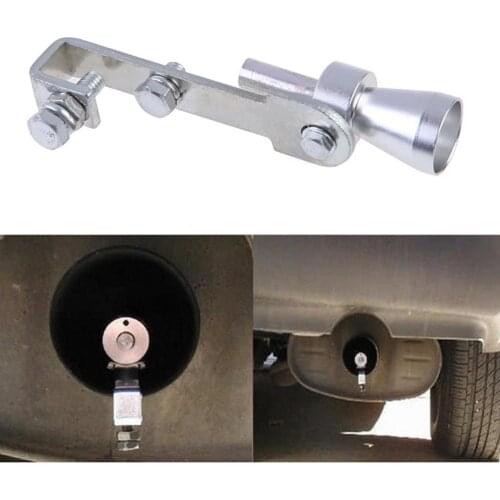 S Universal Car Turbo Sound Whistle Muffler Exhaust Pipe Whistle Fake Blow-off Simulator Whistler for Car Mufflers Accessories