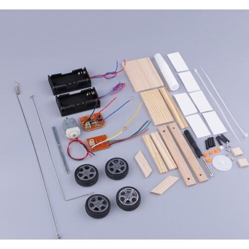 DIY Remote Control Car Model Assembly Making Building Kit Children Xmas Gift