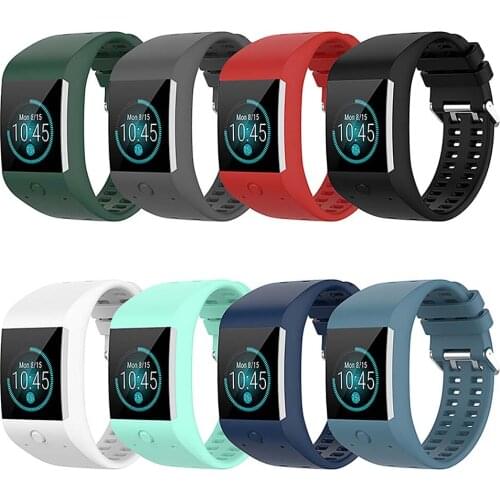 Silicone Watch Band Strap Replacement Wristwatch Band Strap Bracelet Belt for POLAR M600 Watch Accessories