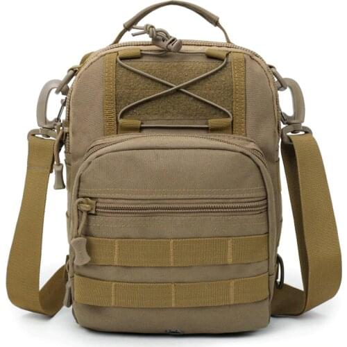 TACTICAL Bags Militari Outdoor Military Camo Sling Pack 900D Nylon Urban Sports Chest Bag SWAT Hunting Molle Messenger Bag