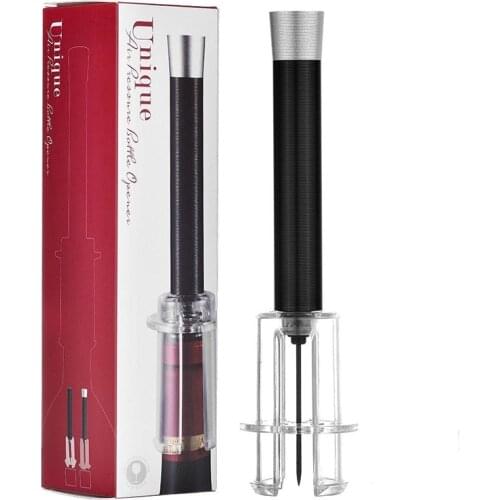 Wine Corkscrew Wine Pneumatic Corkscrew Creative With Paper Knife Wine With High-grade Needle Corkscrew