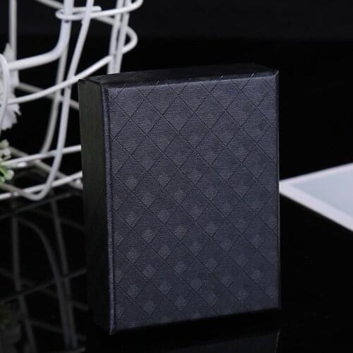 1 Pcs Ring Box Necklace Pendant Box Custom Small Jewelry Box Rectangular Storage Box For Display Jewelry Neat And Nice