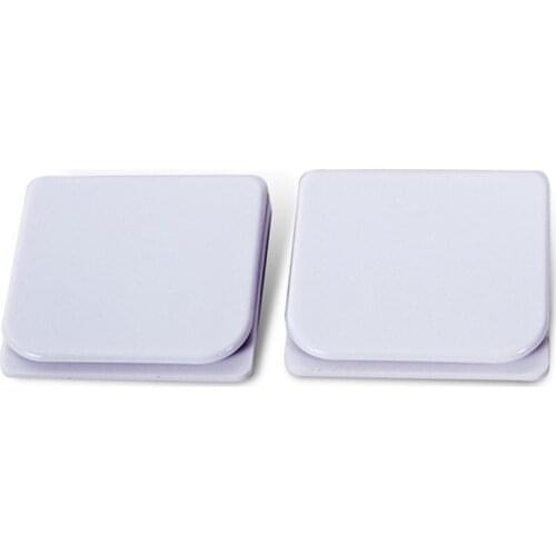 2pcs/set Durable Adhesive Bath Curtain Clips Water-splashing Resistant Gadget Shower Curtain Clips for Bathroom Widget 2020 NEW