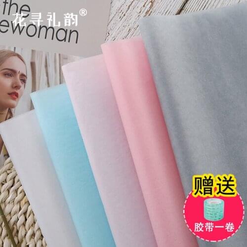 40pcs/set 50*75cm Waterproof Rose Bouquet Lined Wrapping Paper Matte Paper Diy Perfect Gift Wrapping Wedding Decoration