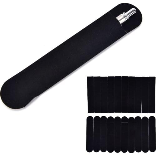 10PCS Velvet Pen Pouch Holder Single Pencil Bag Pen Case With Rope For Rollerball Fountain/Ballpoint Pen