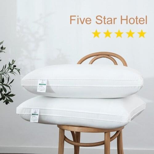 White Pillow Filling Neck Pillow Core for Sleeping Bed Pillow 100% Cotton Cushion Core Inner Home Home Textile