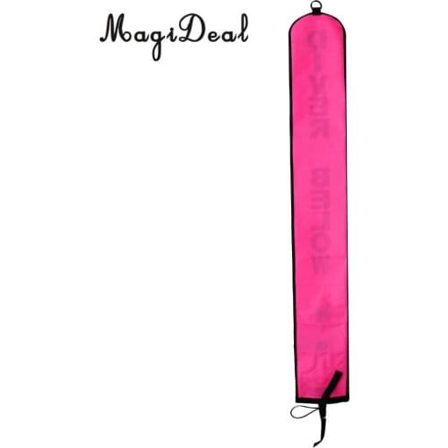 Safety ''Diver Below'' Surface Marker Buoy (SMB) Signal Tube for Underwater Scuba Diving, Free Diving, Snorkeling, Spearfishing