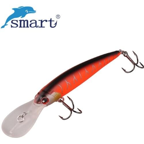 Smart Minnow Fishing Lure 90mm/9.1g VMC Hook Swimbait Fishing Wobblers Leurre Souple Iscas Artificiais Para Pesca Feeder