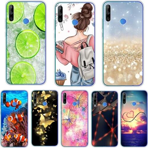 For HONOR 9C Case 6.39" Soft Tpu silicon Phone Cover for Huawei Honor 9C 9 C AKA-L29 Coque Bumper full 360 Protective fundas