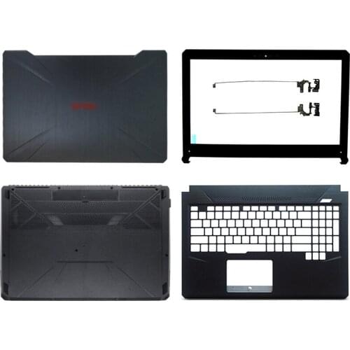 NEW For ASUS FX504 FX504G FX504GD/GE FX80 FX80G FX80GD 47BKLLCJN70 Laptop LCD Back Cover Front bezel Hinges Palmrest Bottom Case