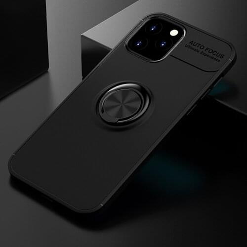 12 Pro Finger Ring Stand Case for iPhone 12 Mini Case Shell Car Holder Stand Silicone Cover for Apple 12 Pro Max Capa Fundas