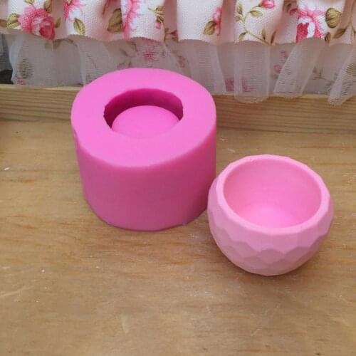 Art Flower Pot Concrete Silicone Mold Decorating Succulent Plants DIY Ashtray Plaster Aroma Molds