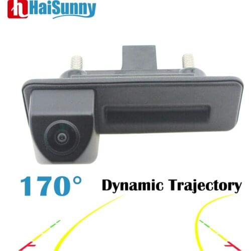 170° Fisheye Rear View Backup Camera Reverse Camera HD Dynamic Night Vision For Audi A1 VW Polo 6R Skoda Fabia Roomster Yeti